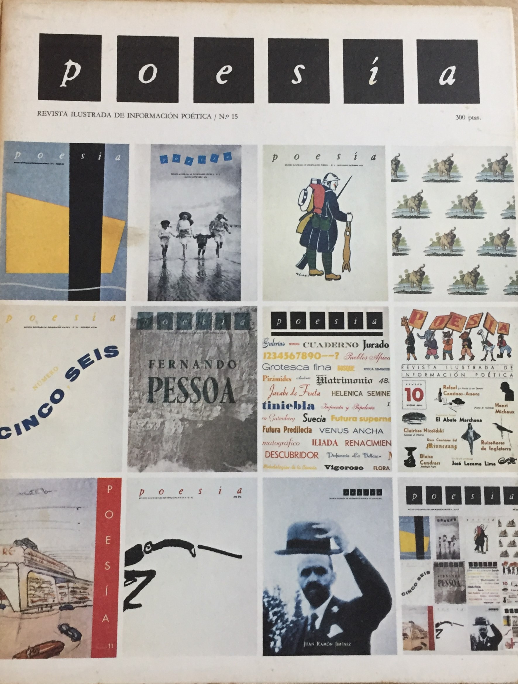 Revista literaria Poesía n°15